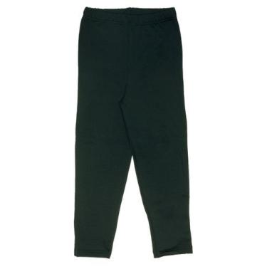 Imagem de Calça Térmica Peluciada Infantil - Fofotinhos, Preto, 6