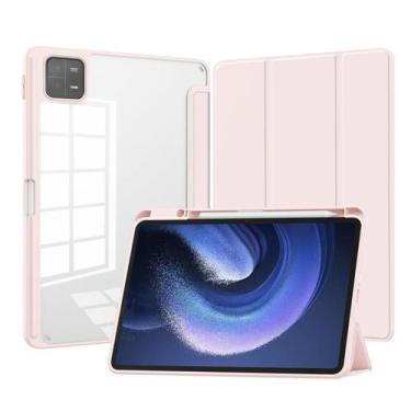 Imagem de capa protetora com fundo acrílico para Pad 6 11" 2023 - TECH KIING