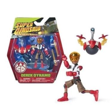 Imagem de Boneco Articulado Super Dinosaur - Derek Dynamo - SPIN MASTER
