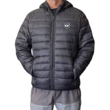 Imagem de Jaqueta Puffer The The Realm Preta, Preto, G