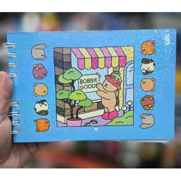 Imagem de Livro De Colorir Ursinhos Caderno Diversos Desenhos Para Pintar e Rela
