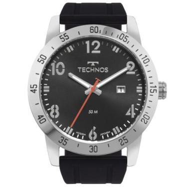 Imagem de Relógio de Pulso Masculino Technos Analógico Silicone Militar 2115NAS/