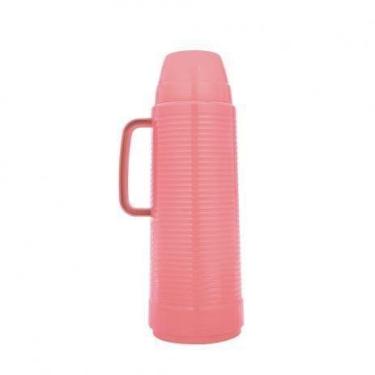Imagem de Garrafa Térmica Rosa 1L Rolha - Mor
