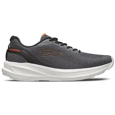 Imagem de Tênis Olympikus Triunfo 2 Masculino - 09418, Chumbo, Preto, 39