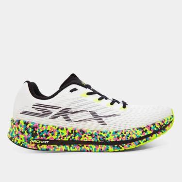 Imagem de Tênis Skechers Go Run Razor 5, Branco, 39