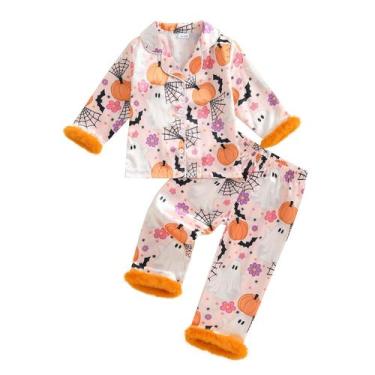 Imagem de Pijamas Kuriozud para crianças e meninas, Halloween, 18-24 meses
