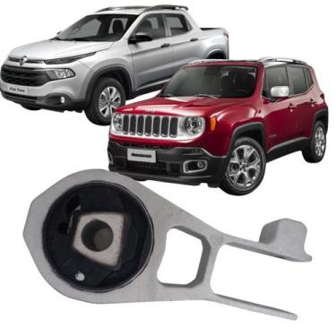 Imagem de Coxim inferior câmbio fiat toro renegade 1.8 16v e-torq automático sam