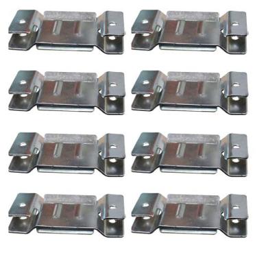 Imagem de 8 Pares de Conector de Encaixe para Móveis Sofá Cabeceira Painel Zinca
