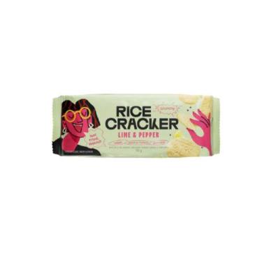 Imagem de Combo 4 uni. biscoito arroz rice cracker lime & pepper 100g