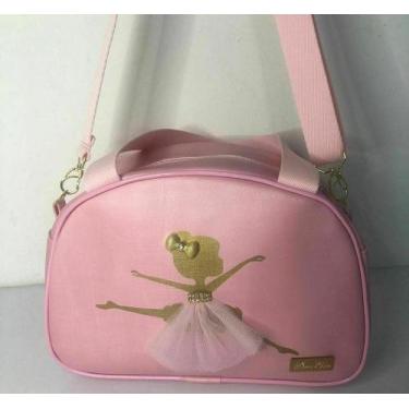 Imagem de Bolsa infantil feminina bailarina rosa - Damili kids