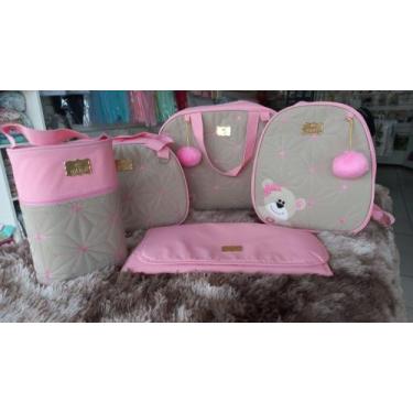 Imagem de Kit com 3 bolsa - Anjinho Baby, Rosa