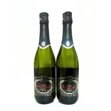 Imagem de Kit 2 Espumantes Italianos Luciano Contri Cuvée Brut 750ml - Spumanti 