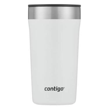 Imagem de Copo Térmico Contigo Street 473ml Inox ThermaLock: Mantém Frio 17h / Q