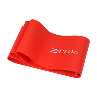 Imagem de Newmind Forro de nylon leve para pneu de bicicleta MTB 20"/26" fino para pneu de bicicleta antiperfuração, fita de proteção interna à prova de explosão - 50,8 cm vermelho 80 mm