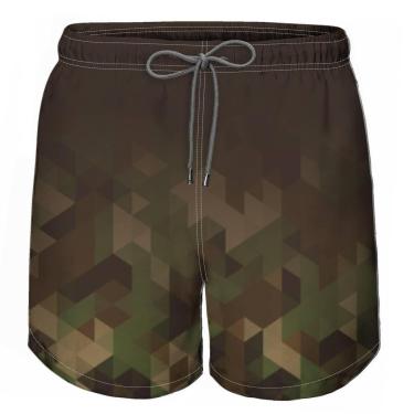 Imagem de Short Praia Masculino W2 Soldier Minecraft-Masculino