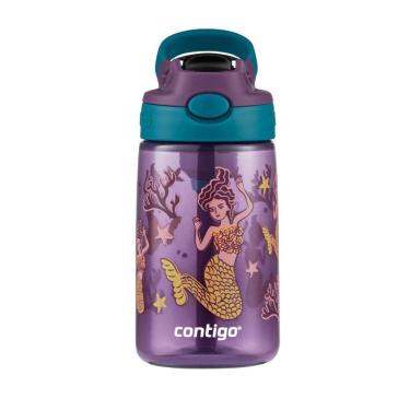 Imagem de Garrafinha Squeeze Infantil Contigo Kids Sereia 414Ml