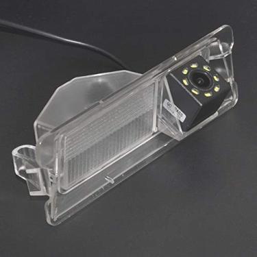 Imagem de À prova d'água com câmera traseira de 8 LEDs para Nissan March Renault Sandero