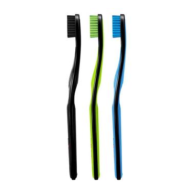 Imagem de Escova Dental Colgate Ultra Soft Macia Cores Sortidas 3 Unidades