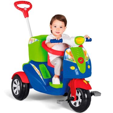 Imagem de Moto Uno Passeio E Pedal Com Som  Calesita Ref:1035