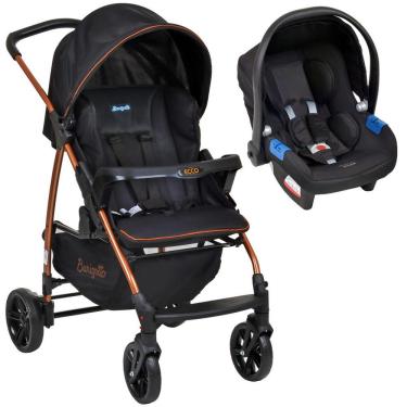 Imagem de Carrinho de Bebe Bebe Conforto Burigotto Ecco Preto Bronze