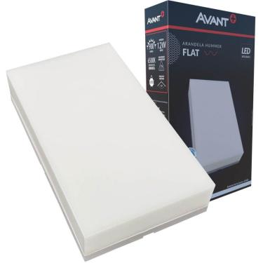 Imagem de Arandela De Parede Externa Led 12W 6500K Hummer Flat Avant