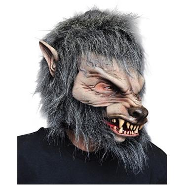 Imagem de Zagone Studios Grande Lobo Masculino, Cinza, Adult One Size
