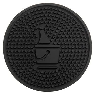 Imagem de Apoio Balde Gelo Bar Mat Porta Copo Cerveja Escorredor Pub (Preto)