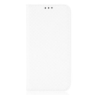 Imagem de BoerHang Capa para Huawei Nova Y70, capa de couro tipo carteira flip com slot para cartão, couro PU premium, capa de telefone com suporte para Huawei Nova Y70. (branco)