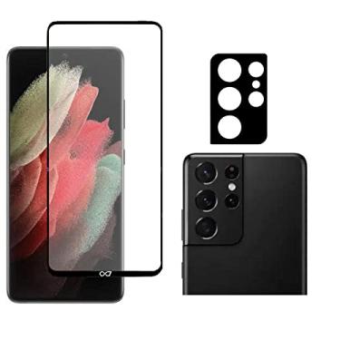 Imagem de KIT Samsung Galaxy S21 Ultra Película De vidro 3D + Pelicula de Câmera (tela 6.8) (C7COMPANY)