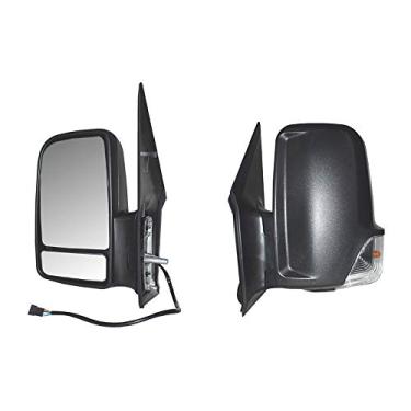 Imagem de ESPELHO RETROVISOR ESQ MB SPRINTER - 2014... COM DESEMBACADOR ELETRICO