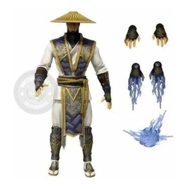 Imagem de Boneco Raiden Mortal Kombat X Mezco Toys