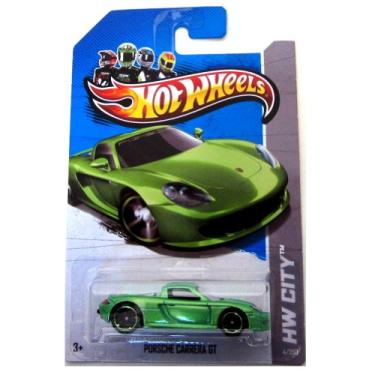 Imagem de Hot Wheels 2013-004 HW City Porsche Carrera GT GREEN 1:64 Scale