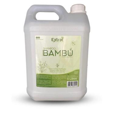 Imagem de Shampoo Hidratante Reconstrutor Capilar Com Extrato De Bambu 5L - Extr