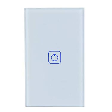Imagem de Interruptor Apê Inteligente 1 tecla wifi de parede compatível com Alexa, Tuya, Google Assistant e IFTTT