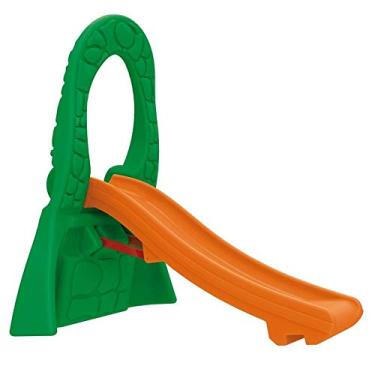 Imagem de Escorregador com Escalada Verde/Laranja 09210 - Xalingo