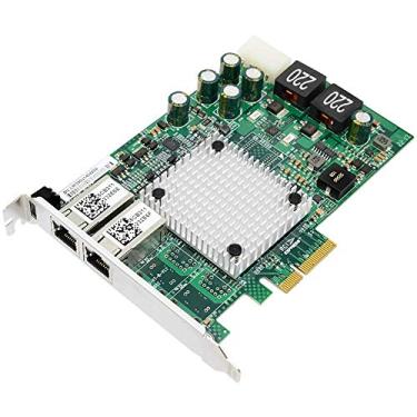 Imagem de Jeirdus NIC Gigabit – para Intel I350AM2 Chip Dual RJ45 PoE Adaptador de rede convergente servidor Ethernet I350-T2, PCI Express 2.1 x4, Power Over Ethernet, placa de interface