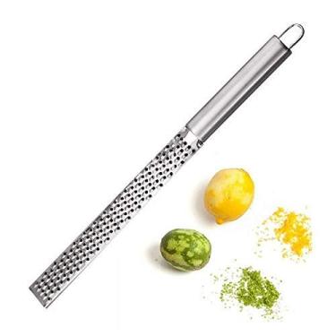 Imagem de ralador novo aço inoxidável limão queijo vegetal milho ralador descascador gadget de cozinha picador de frutas e vegetais