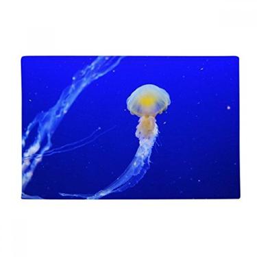 Imagem de DIYthinker Tapete para porta de banheiro com imagem da natureza da ciência, tapete antiderrapante