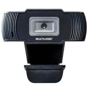 Imagem de Webcam Hd 720P 1,7M Usb Microfone Autofoco Multilaser Ac339