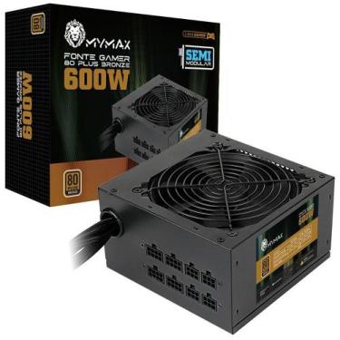 Fonte De Alimentacao 600w Gs600 80 Plus White Gamemax