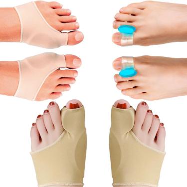 Imagem de KIT 3 PARES JOANETE CORRETOR PROTETOR ALIVIO DORES SILICONE-Feminino