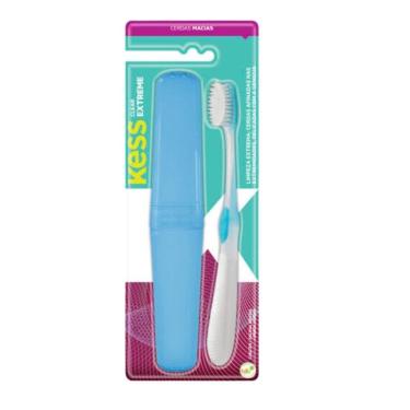 Imagem de Escova Dental Clear Extreme Kess Belliz Azul Cod.2018
