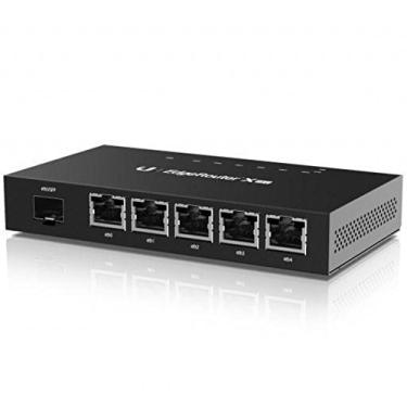 Imagem de Roteador EdgeRouter Ubiquiti 5P Rj45 +1P SFP Poe - ER-X-SFP
