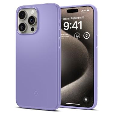 Imagem de Capa Spigen para iPhone 15 Pro Max, ajuste fino projetada para Apple iPhone 15 Pro Max - Iris Purple