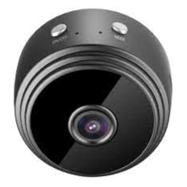Imagem de Mini Câmera Segurança Espiã Monitoramento Wifi Full HD Visão Noturna Com Gravador De Voz…