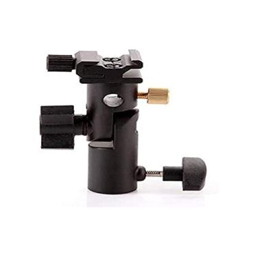 Imagem de Suporte Para Flash Sombrinha Hotshoe Cabeça Tripé Tipo E