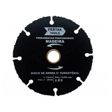 Imagem de Disco De Serra Com Tungstênio 110 X 20mm Para Madeira - Fertak