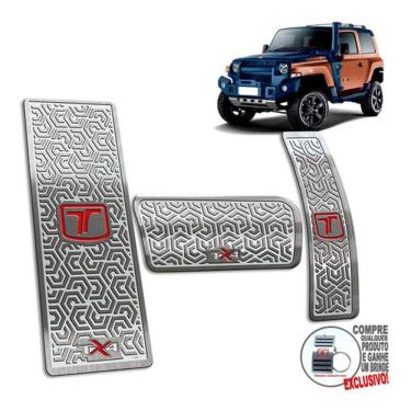 Imagem de Descanso De Pé + Pedaleira Troller TX4 2020 2021 2022 ...