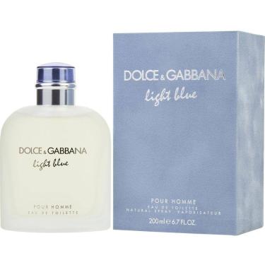 Imagem de Perfume Light Blue Edt Spray 6.7 Oz, Fragrância Fresca e Delicada