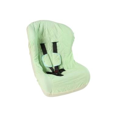 Imagem de Capa para Cadeirinha de Carro de Bebê Menino Menina com Protetor de Cinto - 03 Peças (Verde)